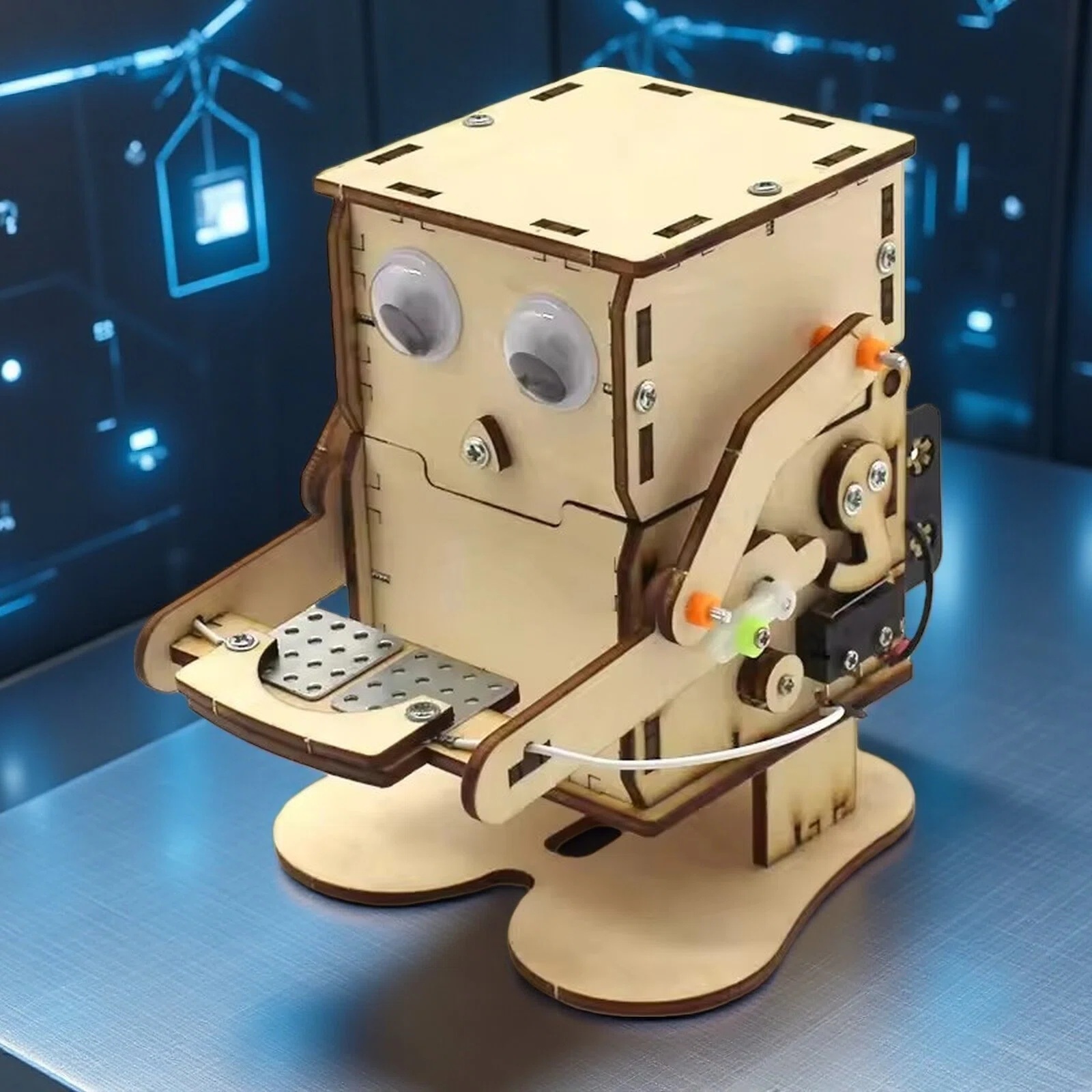Science Robotics - Coin Swallowing Eating Robot Model DIY