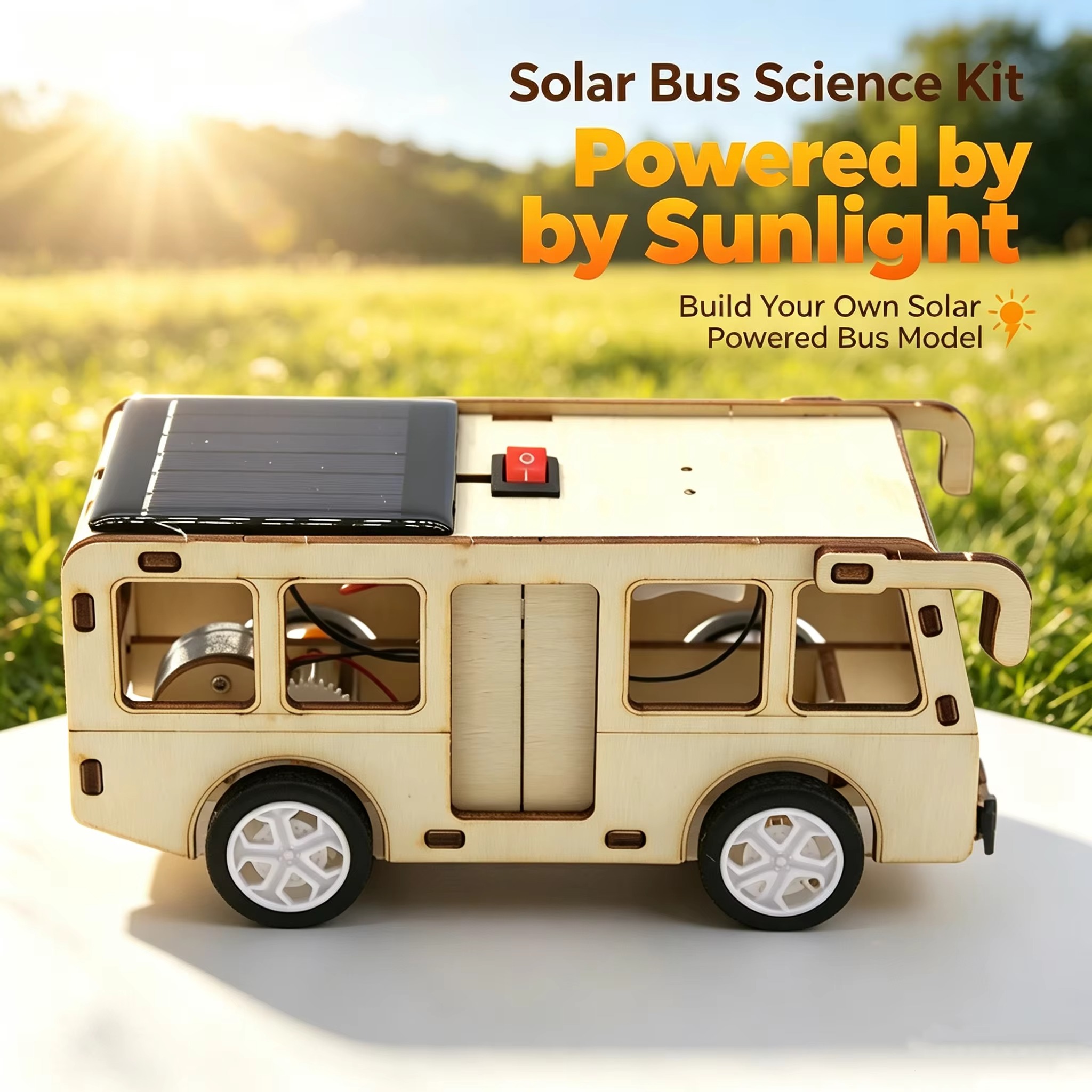 Science Max - DIY Solar Powered Science Education Experiment