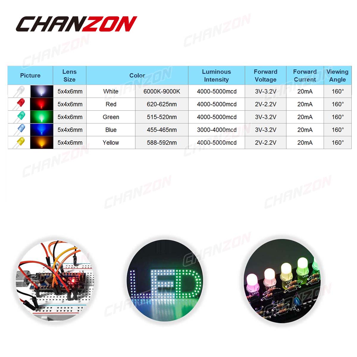 100Pcs 5mm Oval LED Diode 546  - Hobby Is Science ulasan dan harga