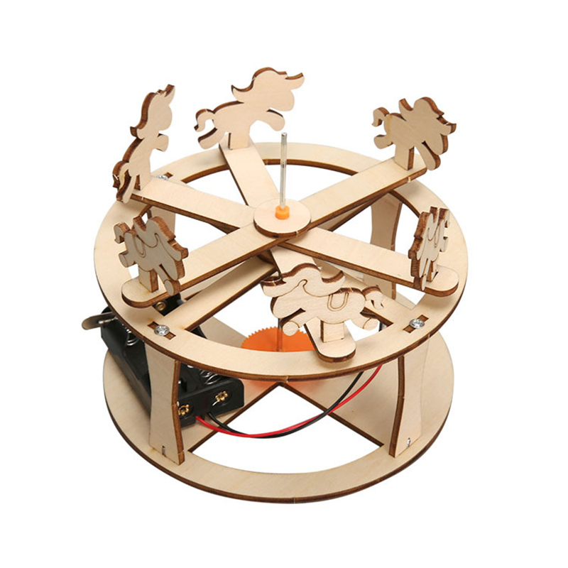 HUAHUABuild Your Own Carousel  - Science Toy ulasan dan harga