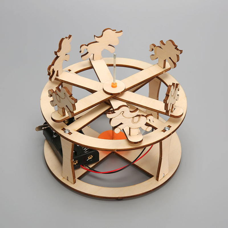 HUAHUABuild Your Own Carousel  - Science Toy ulasan dan harga