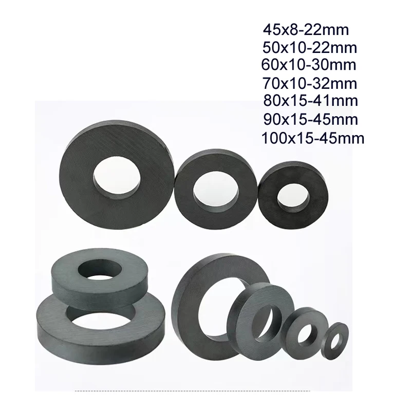 D45-100mm Ferrite Ring Magnet  - Hobby Is Science ulasan dan harga