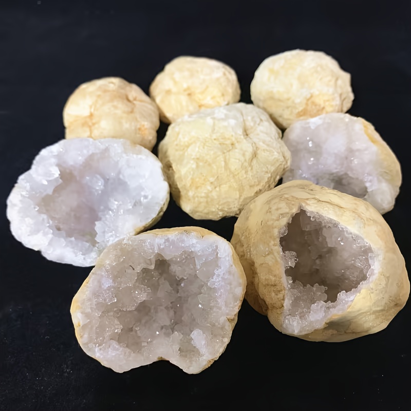 10/20pcs Natural Quartz Geode  - Geode Crystal Break ulasan dan harga